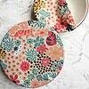Untitled design - 2 cats folk art bowl covers French coated cotton