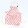 Kids Apron waterproof white rabbits