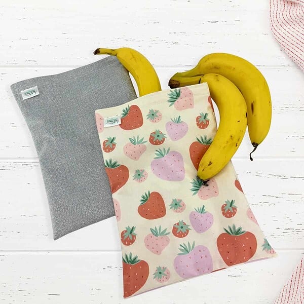 Reusable food storage bag