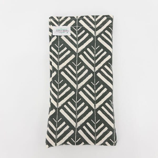 tribal-green-wrap-snack-bag green snack bag for pita bread wraps