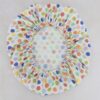 confetti-showercap-underneath-cotton-inner-laminatedcotton Shower Cap Confetti Polka Dots