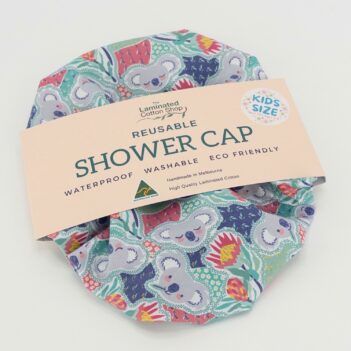 Kids Shower Cap Australian Made Koalas