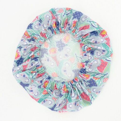 koala-waterproof-showercap-flatlay-australia Kids Shower Cap Australian Made Koalas