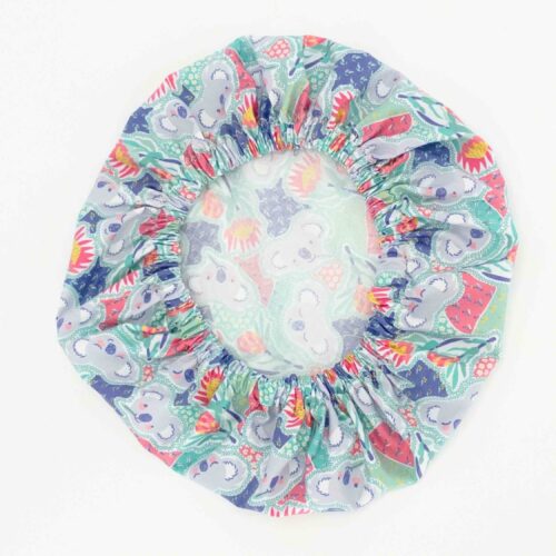 koalas-showercap-underside-cotton-inner-australiana Shower Cap Australian Made Koalas